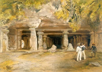 Die Höhle von Elephanta, aus 